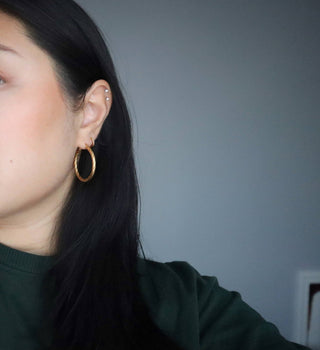 Twisted Hoops - The Red Thread Boutique