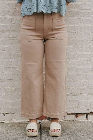 Utility Pants, Latte - The Red Thread Boutique