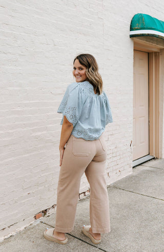 Utility Pants, Latte - The Red Thread Boutique