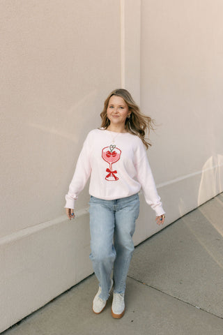 Valentine Martini Sweater - The Red Thread Boutique