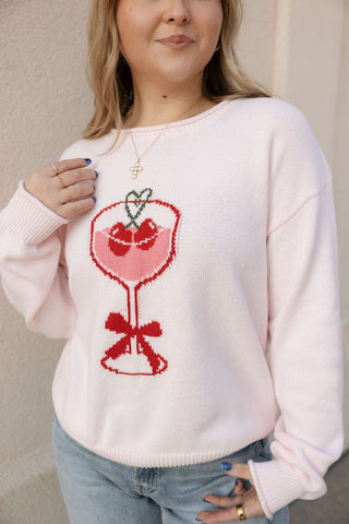 Valentine Martini Sweater - The Red Thread Boutique