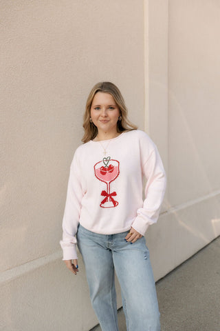 Valentine Martini Sweater - The Red Thread Boutique