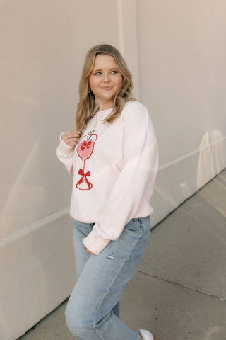 Valentine Martini Sweater - The Red Thread Boutique