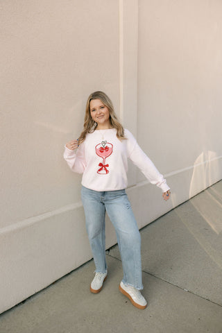 Valentine Martini Sweater - The Red Thread Boutique