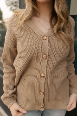 Voyager Cardigan, Desert Tan by Z Supply *final sale - The Red Thread Boutique