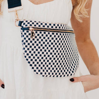 Westlyn Woven Bum Bag, Taupe - The Red Thread Boutique
