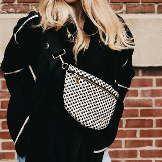 Westlyn Woven Bum Bag, Taupe - The Red Thread Boutique