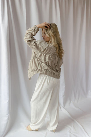 Wrenly Jacket, Khaki - The Red Thread Boutique