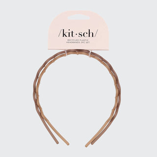 Zig Zag Headband 2pc, Neutral - The Red Thread Boutique