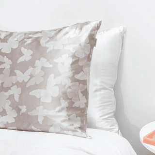 Satin Pillowcase, Champagne Butterfly - The Red Thread Boutique