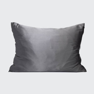 Satin Pillowcase - Charcoal - The Red Thread Boutique